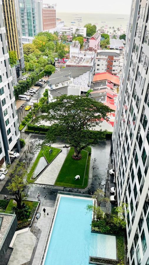 The Base Central Pattaya 2 Bed 2 Bath By Numam Buitenkant foto